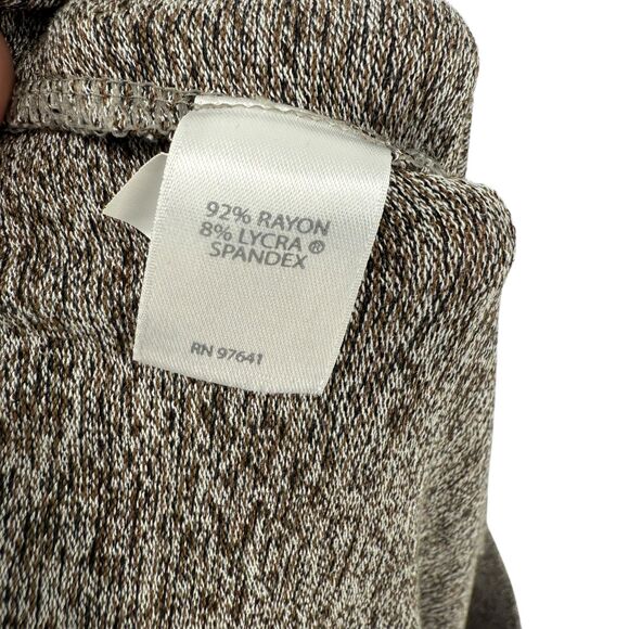 J. Jill Jogger Pants XL PETITE Wearever Cuffed Taupe Pull-On Stretch Pockets NWT - Picture 14 of 15